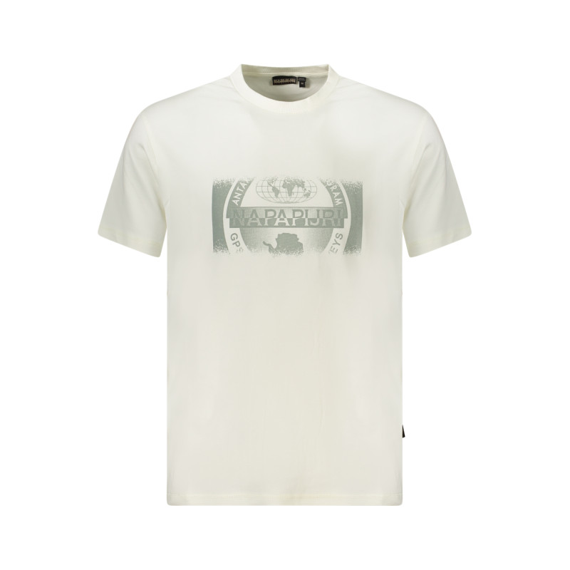 NAPAPIJRI KURZARM-T-SHIRT HERREN WEISS