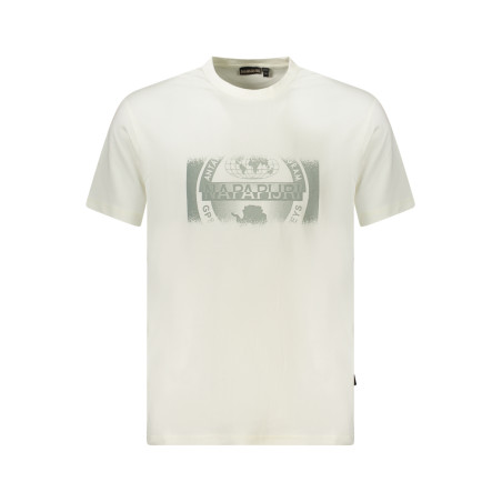 NAPAPIJRI KURZARM-T-SHIRT HERREN WEISS