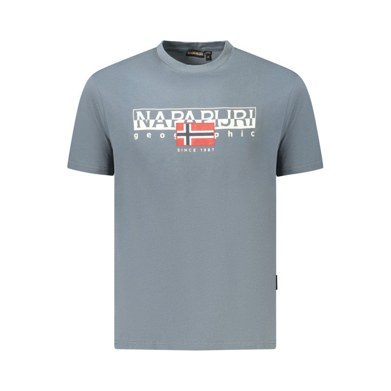 NAPAPIJRI T-SHIRT MANICHE CORTE UOMO GRIGIO