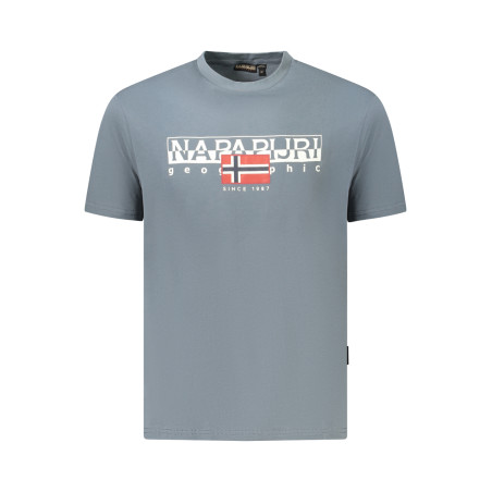 NAPAPIJRI T-SHIRT MANICHE CORTE UOMO GRIGIO