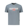 NAPAPIJRI T-SHIRT MANICHE CORTE UOMO GRIGIO