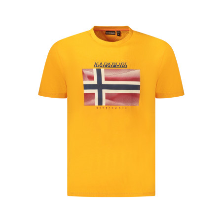 NAPAPIJRI MEN&39S SHORT SLEEVE T-SHIRT ORANGE