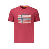 NAPAPIJRI T-SHIRT MANICHE CORTE UOMO ROSSO