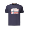 NAPAPIJRI T-SHIRT MANICHE CORTE UOMO BLU