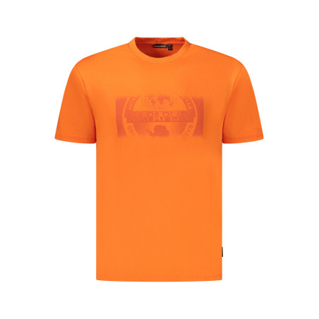 NAPAPIJRI T-SHIRT MANICHE CORTE UOMO ARANCIO