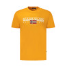 NAPAPIJRI T-SHIRT MANICHE CORTE UOMO ARANCIO