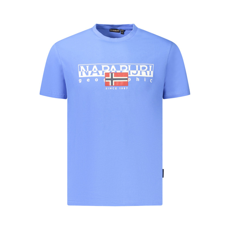 NAPAPIJRI T-SHIRT MANICHE CORTE UOMO BLU