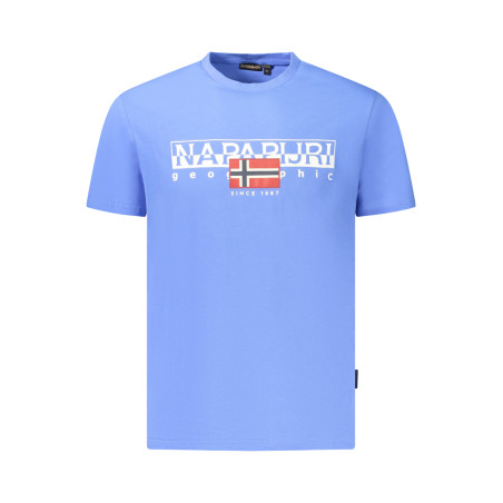 NAPAPIJRI KURZARM-T-SHIRT HERREN BLAU