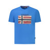 NAPAPIJRI KURZARM-T-SHIRT HERREN BLAU