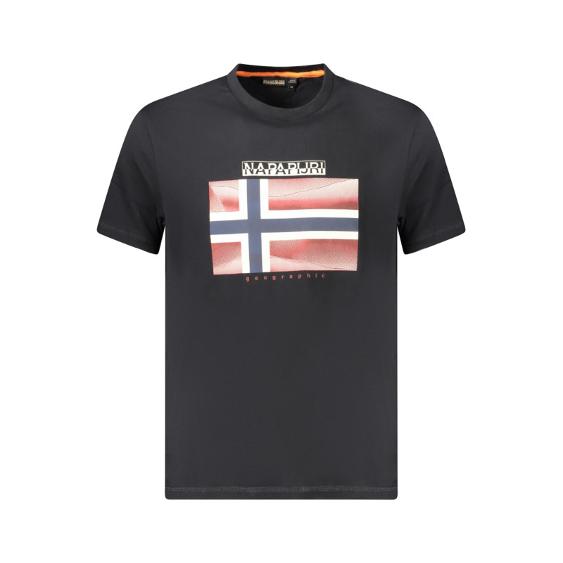 NAPAPIJRI KURZARM-T-SHIRT HERREN SCHWARZ