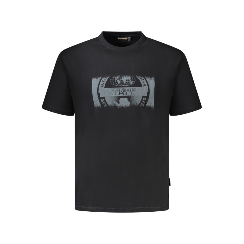 NAPAPIJRI KURZARM-T-SHIRT HERREN SCHWARZ