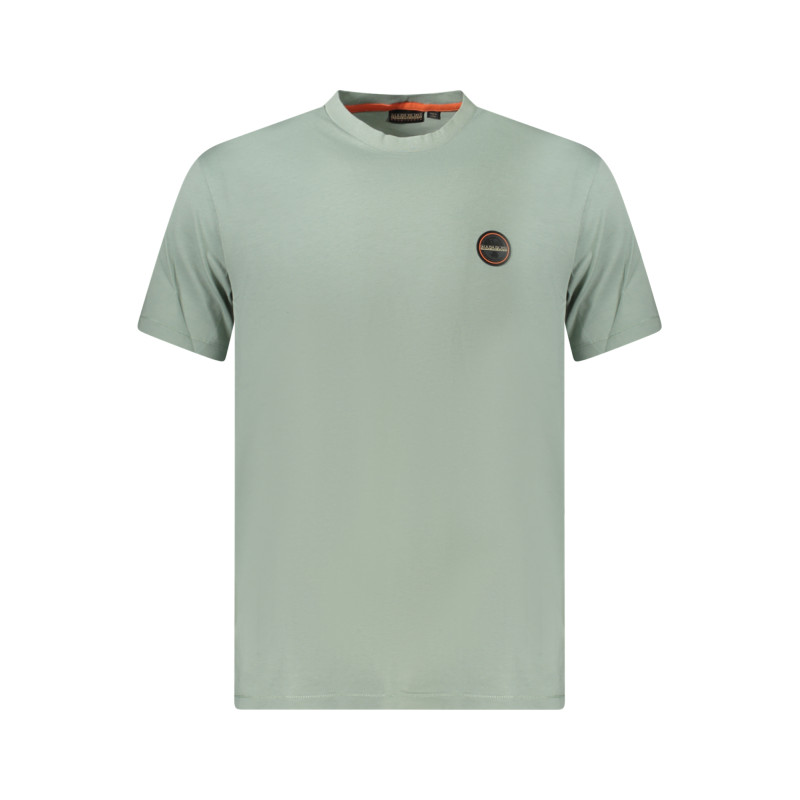 NAPAPIJRI T-SHIRT MANICHE CORTE UOMO VERDE