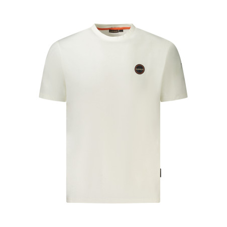 NAPAPIJRI KURZARM-T-SHIRT HERREN WEISS