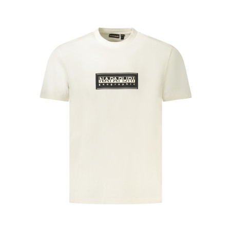 NAPAPIJRI SHORT SLEEVE T-SHIRT MEN WHITE
