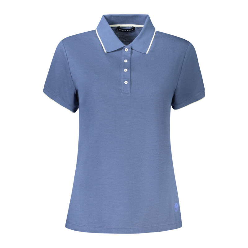 NORTH SAILS KURZARM-POLOSHIRT FÜR DAMEN BLAU