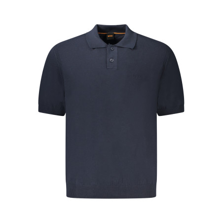 BOSS HERREN BLAUER PULLOVER