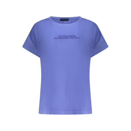 NORTH SAILS T-SHIRT MANICHE CORTE DONNA BLU