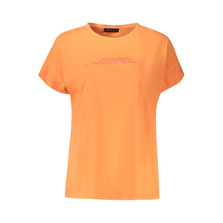 NORTH SAILS T-SHIRT MANICHE CORTE DONNA ARANCIO