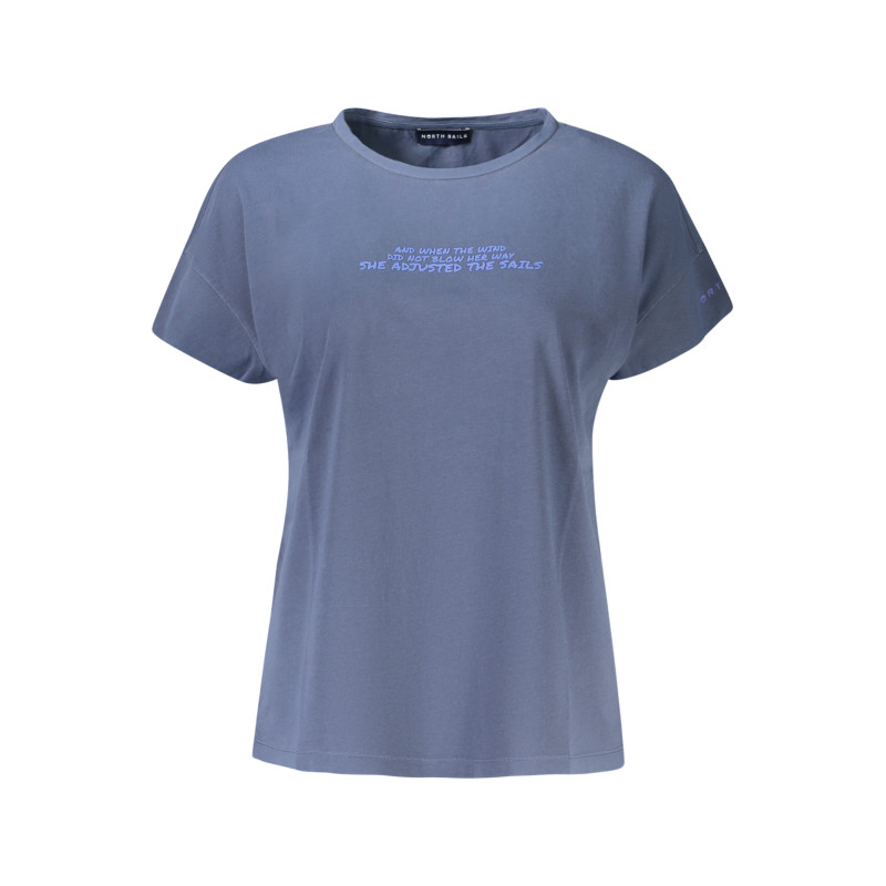 NORTH SAILS T-SHIRT MANICHE CORTE DONNA BLU