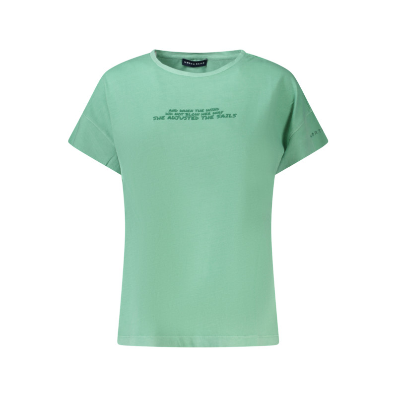 NORTH SAILS GRÜNES DAMEN-KURZARM-T-SHIRT