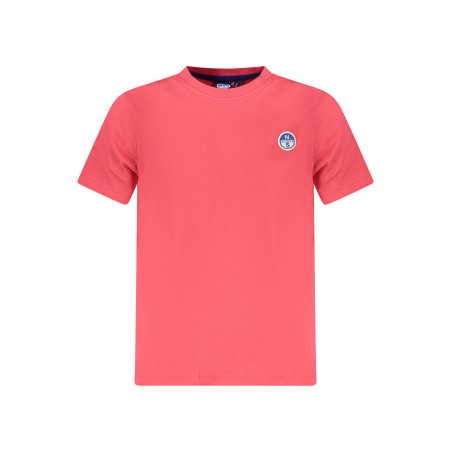 NORTH SAILS T-SHIRT MANICHE CORTE BAMBINO ROSA