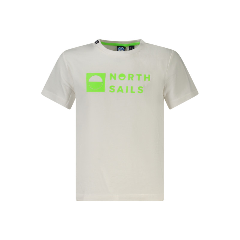 NORTH SAILS T-SHIRT MANICHE CORTE BAMBINO BIANCO