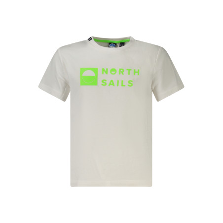 NORTH SAILS T-SHIRT MANICHE CORTE BAMBINO BIANCO