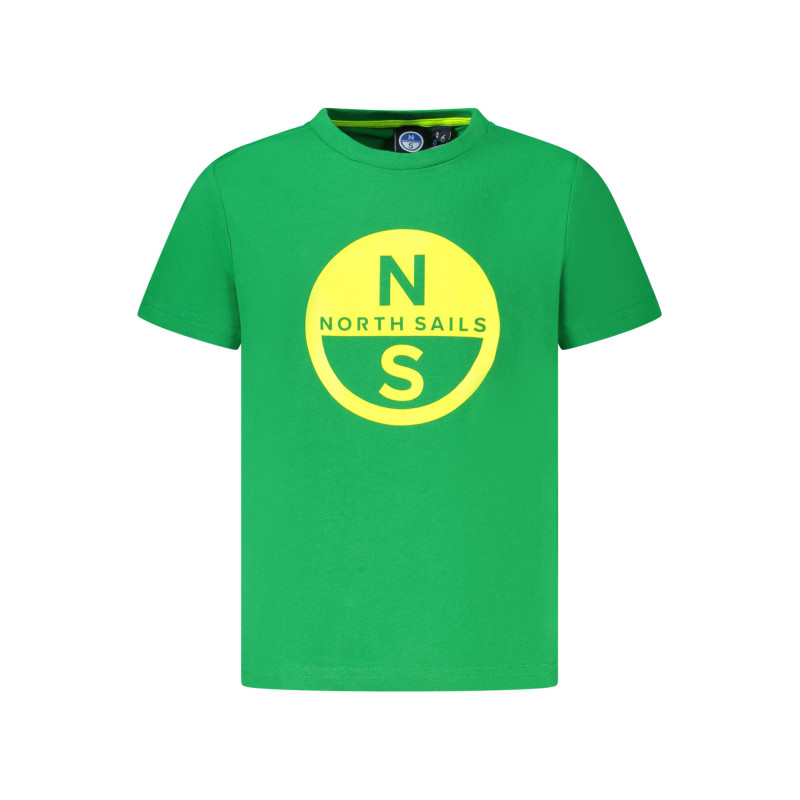NORTH SAILS T-SHIRT MANICHE CORTE BAMBINO VERDE
