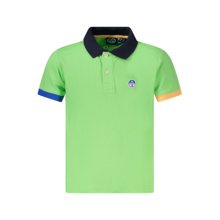 NORTH SAILS KINDER KURZARM POLO GRÜN