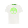 NORTH SAILS T-SHIRT MANICHE CORTE BAMBINO BIANCO
