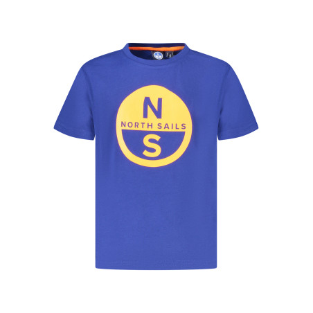 NORTH SAILS T-SHIRT MANICHE CORTE BAMBINO BLU