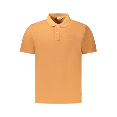 PEPE JEANS POLO MANICHE CORTE UOMO ARANCIO
