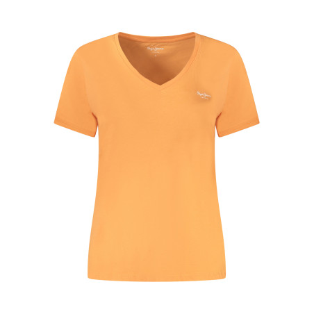 PEPE JEANS DAMEN KURZARM T-SHIRT ORANGE