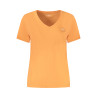 PEPE JEANS T-SHIRT MANICHE CORTE DONNA ARANCIO