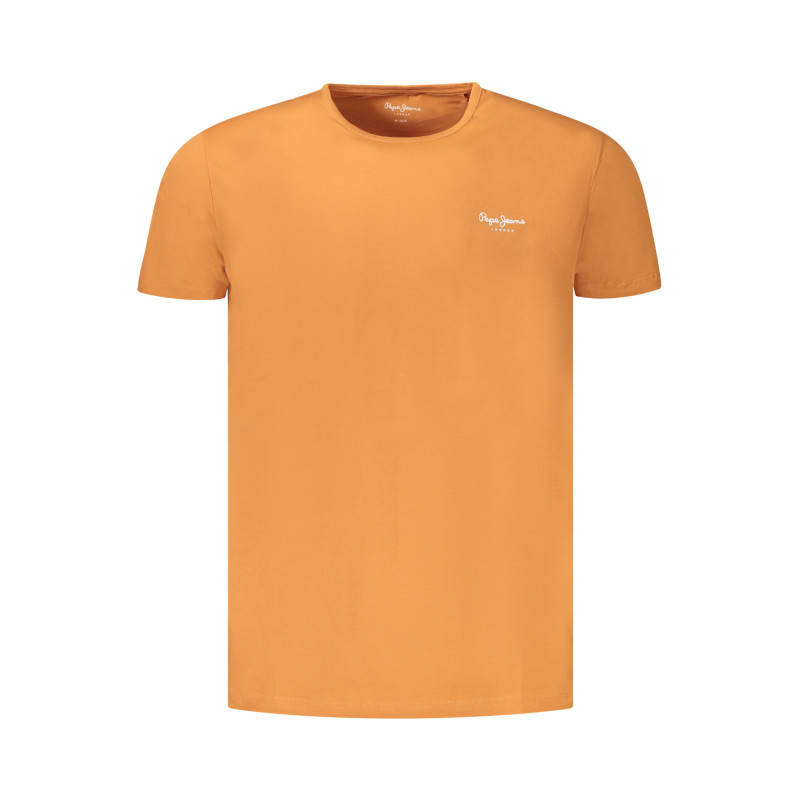 PEPE JEANS MEN&39S SHORT SLEEVE T-SHIRT ORANGE