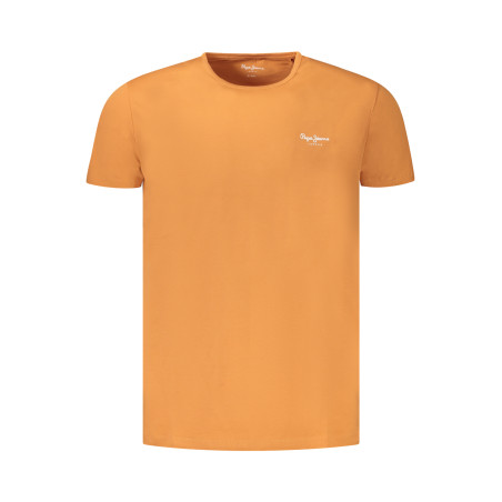 PEPE JEANS MEN&39S SHORT SLEEVE T-SHIRT ORANGE