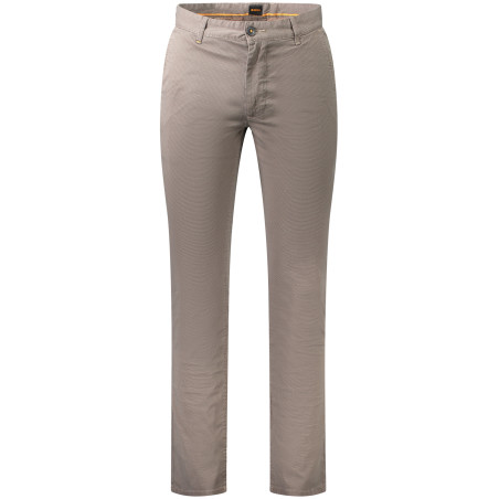 BOSS PANTALONE UOMO MARRONE