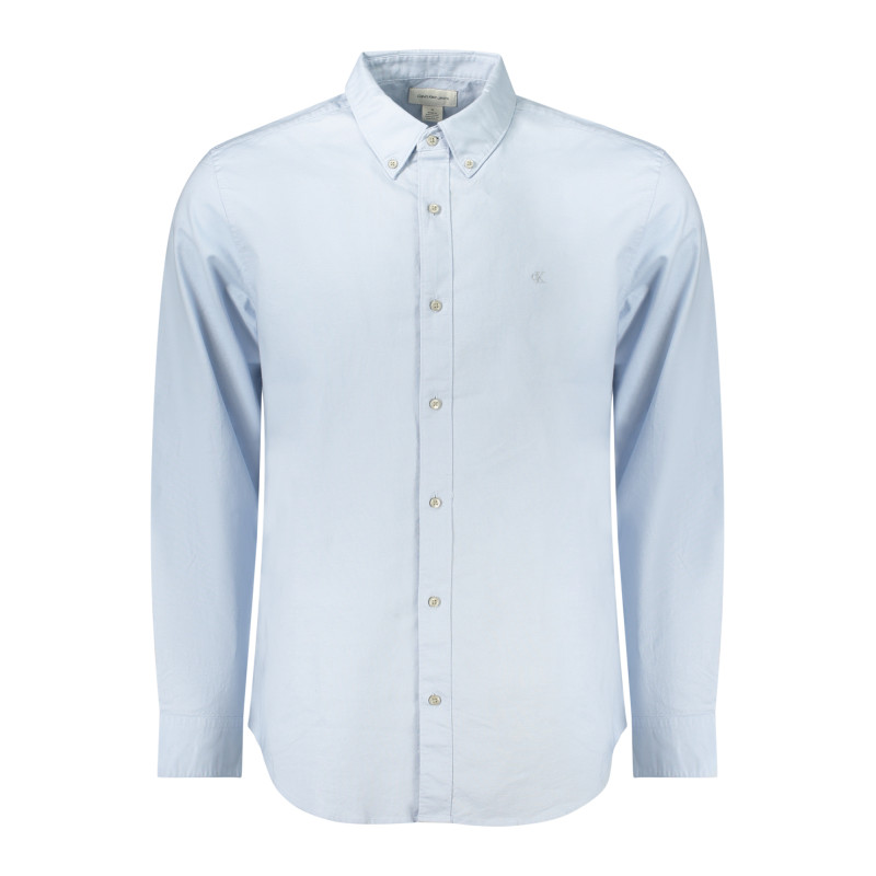 CALVIN KLEIN LONG SLEEVE SHIRT MEN BLUE