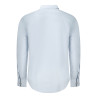 CALVIN KLEIN CAMICIA MANICHE LUNGHE UOMO AZZURRO
