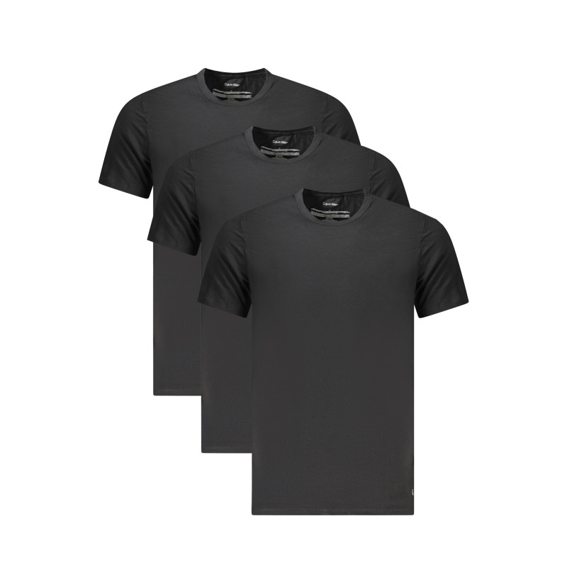 CALVIN KLEIN HERREN KURZARM T-SHIRT SCHWARZ