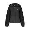TOMMY HILFIGER FELPA CON ZIP DONNA NERO