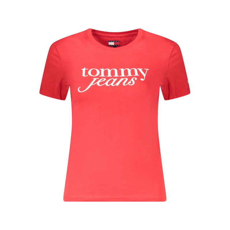 TOMMY HILFIGER WOMEN&39S SHORT SLEEVE T-SHIRT RED