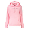 TOMMY HILFIGER FELPA SENZA ZIP DONNA ROSA