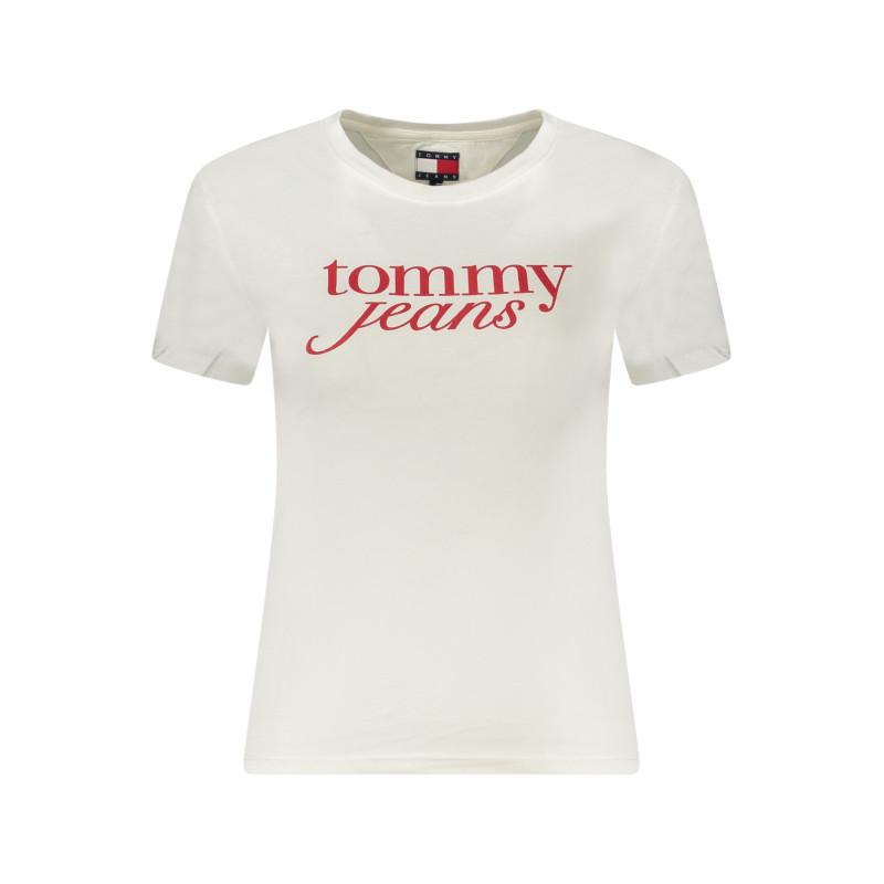 TOMMY HILFIGER SHORT SLEEVE T-SHIRT WOMEN WHITE