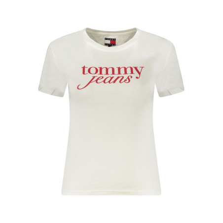 TOMMY HILFIGER SHORT SLEEVE T-SHIRT WOMEN WHITE
