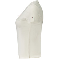 TOMMY HILFIGER SHORT SLEEVE T-SHIRT WOMEN WHITE