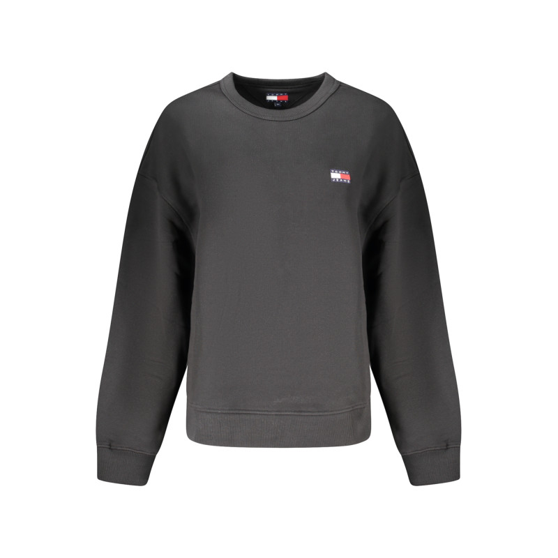 TOMMY HILFIGER SWEATSHIRT OHNE REISSVERSCHLUSS DAMEN SCHWARZ