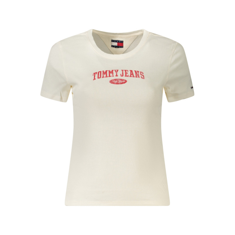 TOMMY HILFIGER SHORT SLEEVE T-SHIRT WOMEN WHITE