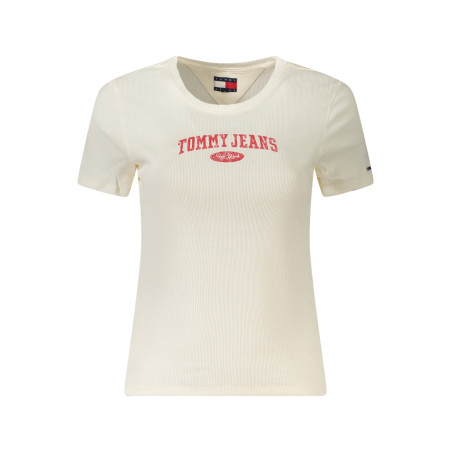 TOMMY HILFIGER SHORT SLEEVE T-SHIRT WOMEN WHITE