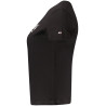 TOMMY HILFIGER T-SHIRT MANICHE CORTE DONNA NERO